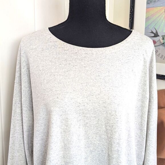 Eileen Fisher Organic Cotton Minimalist Capsule Quiet Luxury Preppy Top MD - Picture 4 of 8